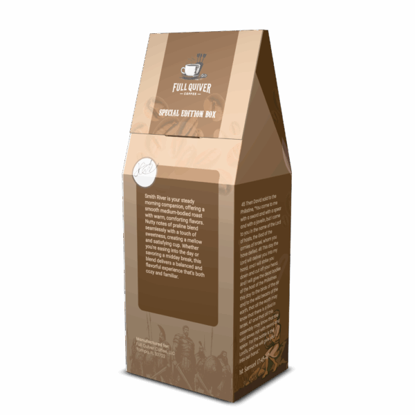 Full Quiver Coffee special edition box packaging.