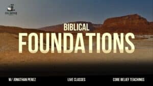 Biblical Foundations, live classes backdrop